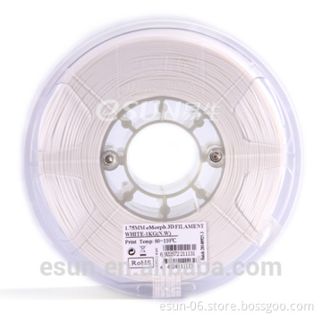 eSUN eMorph filament for 3D printer